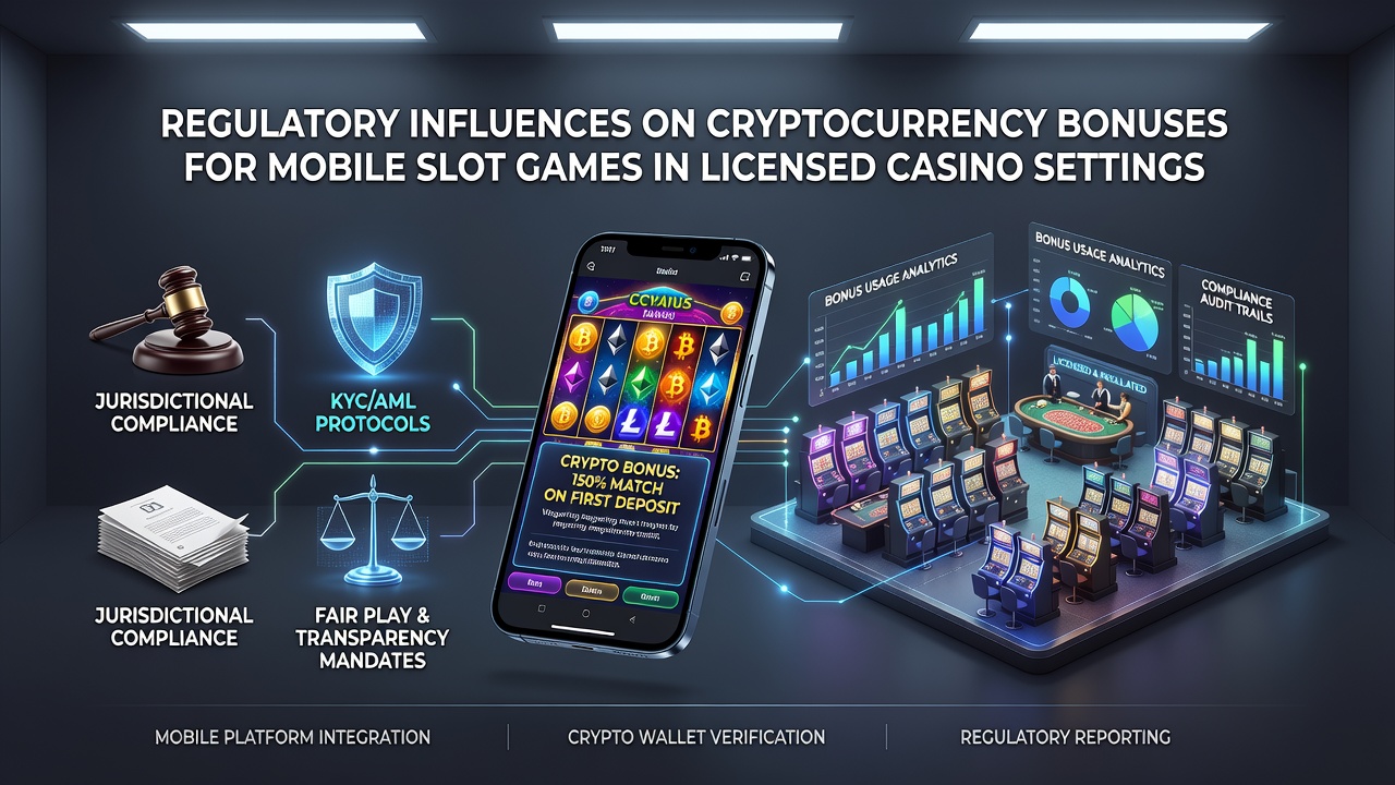 Detailed view of compliance processes for crypto bonuses in mobile slot gaming platforms